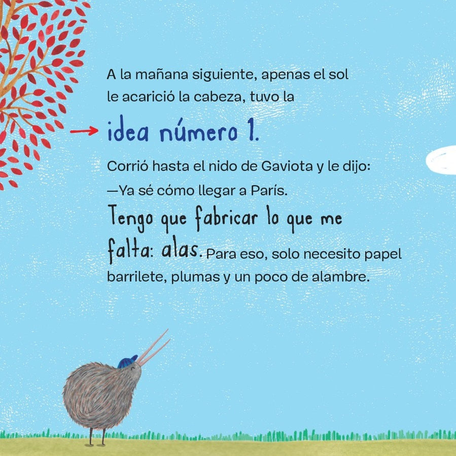Pájaro Kiwi, cinco ideas para volar muy lejos Pájaro Kiwi, cinco ideas para volar muy lejos